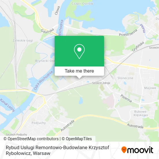 Карта Rybud Usługi Remontowo-Budowlane Krzysztof Rybołowicz