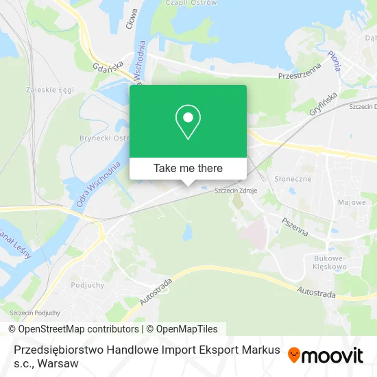 Карта Przedsiębiorstwo Handlowe Import Eksport Markus s.c.