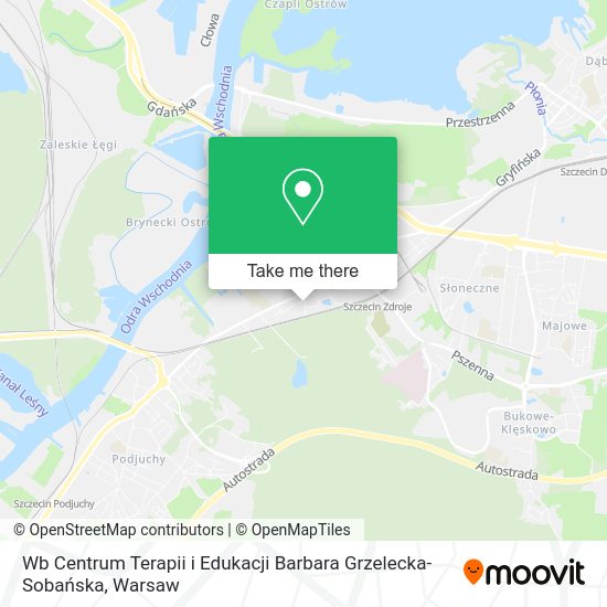 Wb Centrum Terapii i Edukacji Barbara Grzelecka-Sobańska map