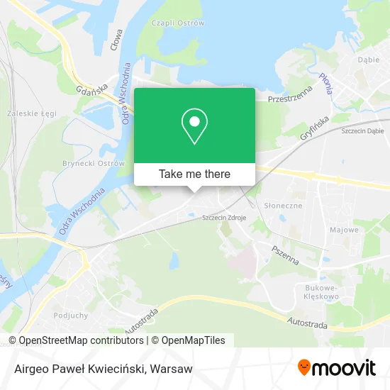 Airgeo Paweł Kwieciński map