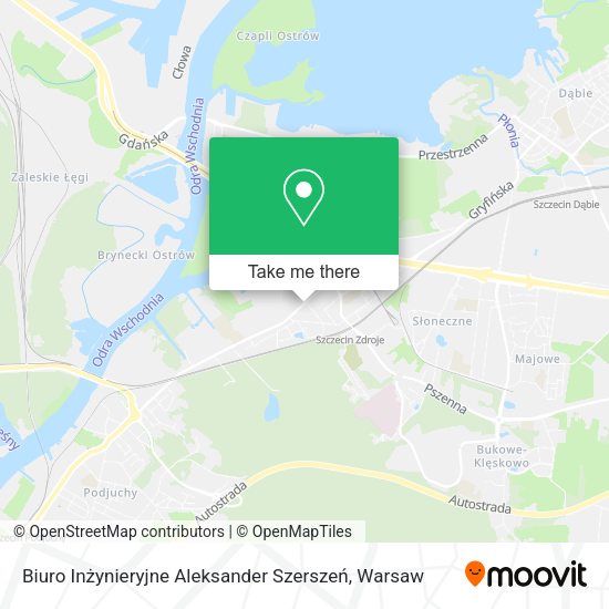 Biuro Inżynieryjne Aleksander Szerszeń map