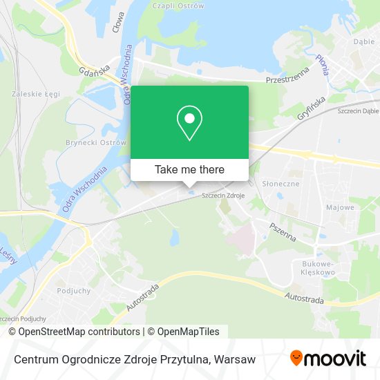 Centrum Ogrodnicze Zdroje Przytulna map