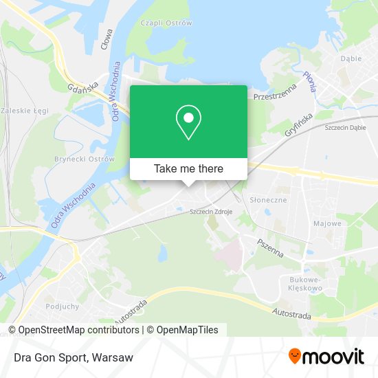 Dra Gon Sport map