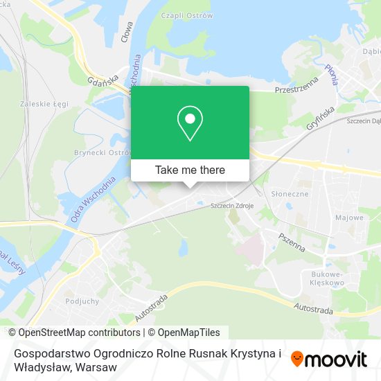 Gospodarstwo Ogrodniczo Rolne Rusnak Krystyna i Władysław map