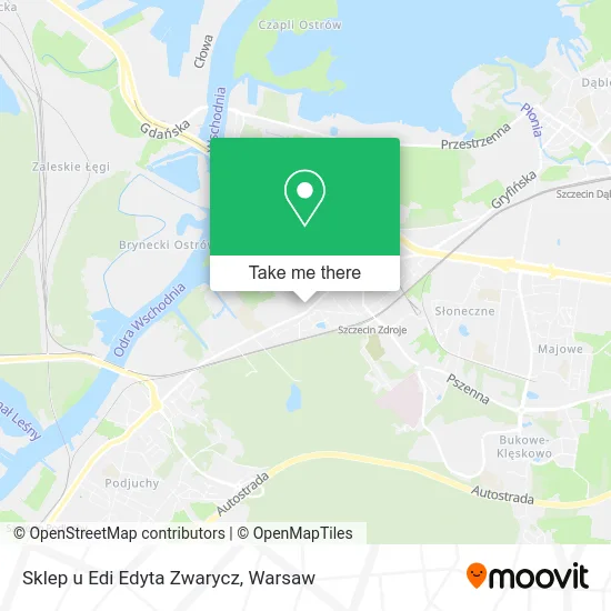 Карта Sklep u Edi Edyta Zwarycz