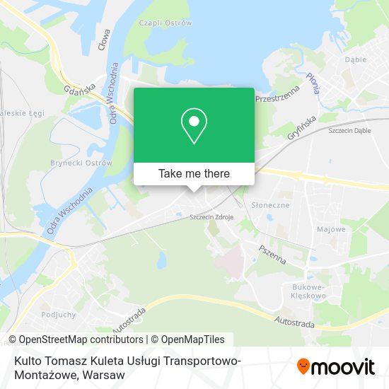 Kulto Tomasz Kuleta Usługi Transportowo-Montażowe map