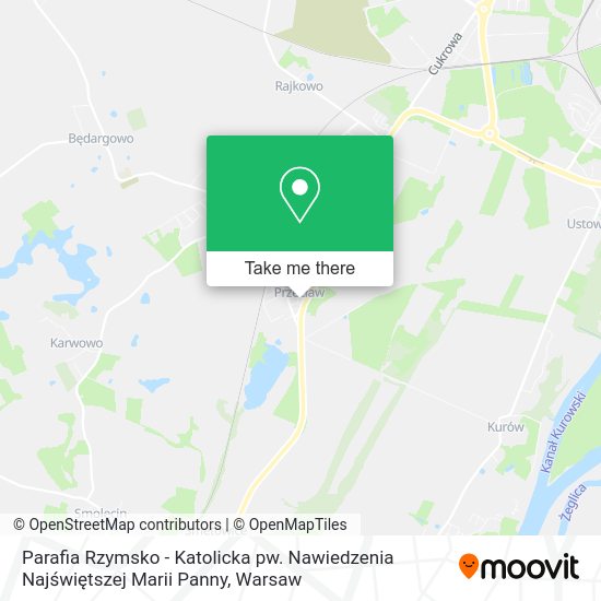 Parafia Rzymsko - Katolicka pw. Nawiedzenia Najświętszej Marii Panny map