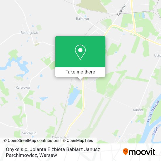 Onyks s.c. Jolanta Elżbieta Babiarz Janusz Parchimowicz map