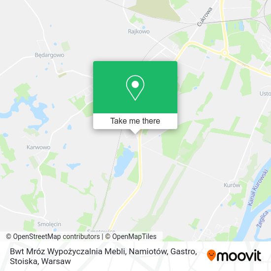 Bwt Mróz Wypożyczalnia Mebli, Namiotów, Gastro, Stoiska map