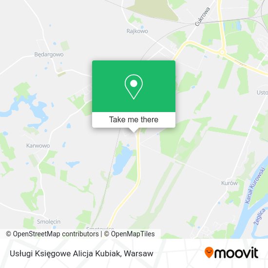 Usługi Księgowe Alicja Kubiak map