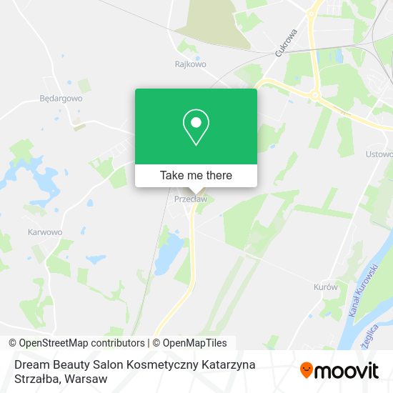 Dream Beauty Salon Kosmetyczny Katarzyna Strzałba map