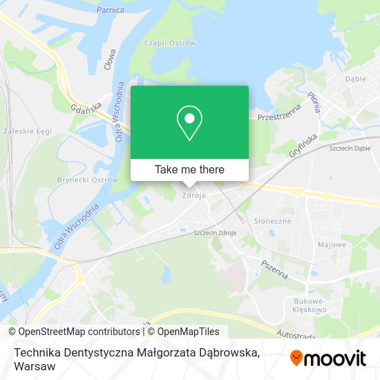 Technika Dentystyczna Małgorzata Dąbrowska map