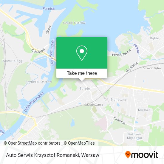 Auto Serwis Krzysztof Romanski map