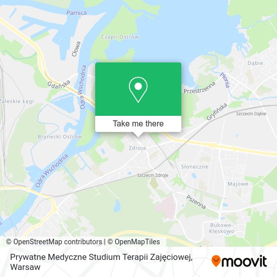 Prywatne Medyczne Studium Terapii Zajęciowej map