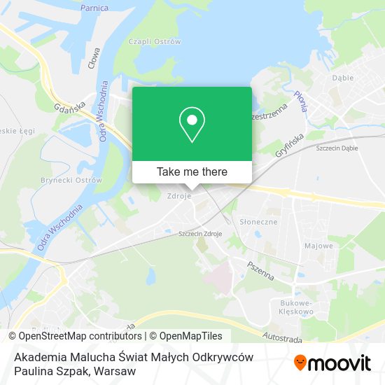 Akademia Malucha Świat Małych Odkrywców Paulina Szpak map