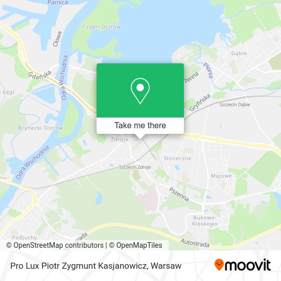 Pro Lux Piotr Zygmunt Kasjanowicz map