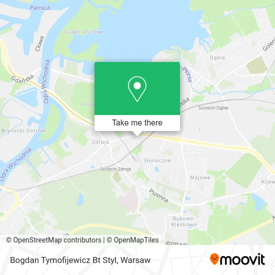 Карта Bogdan Tymofijewicz Bt Styl