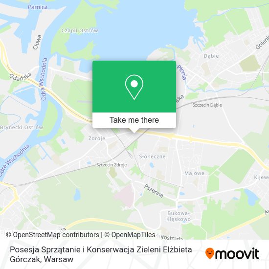 Posesja Sprzątanie i Konserwacja Zieleni Elżbieta Górczak map