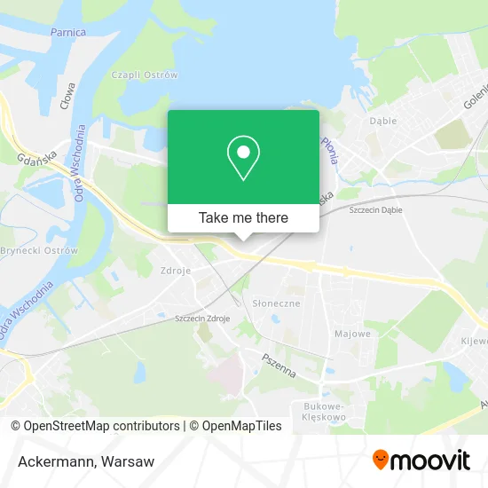 Ackermann map