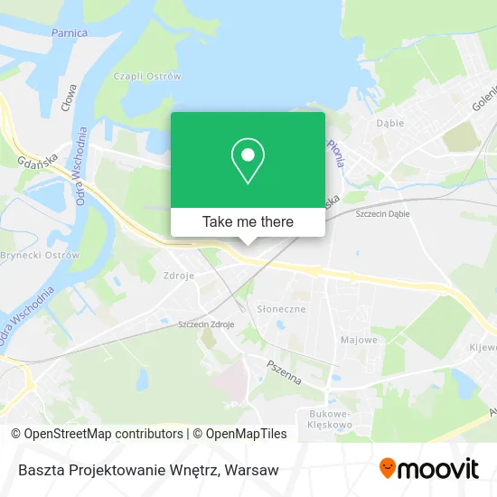 Карта Baszta Projektowanie Wnętrz