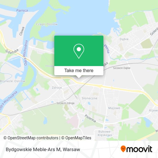 Bydgowskie Meble-Ars M map