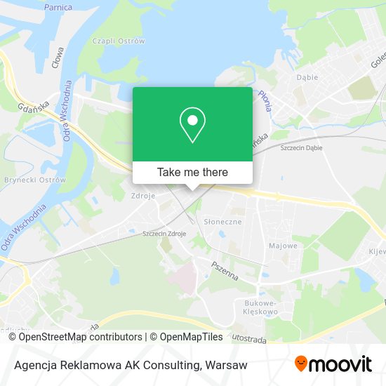 Agencja Reklamowa AK Consulting map