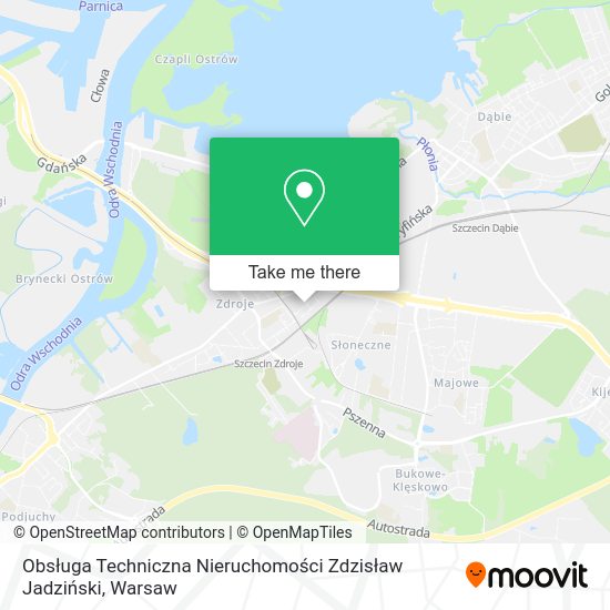 Obsługa Techniczna Nieruchomości Zdzisław Jadziński map