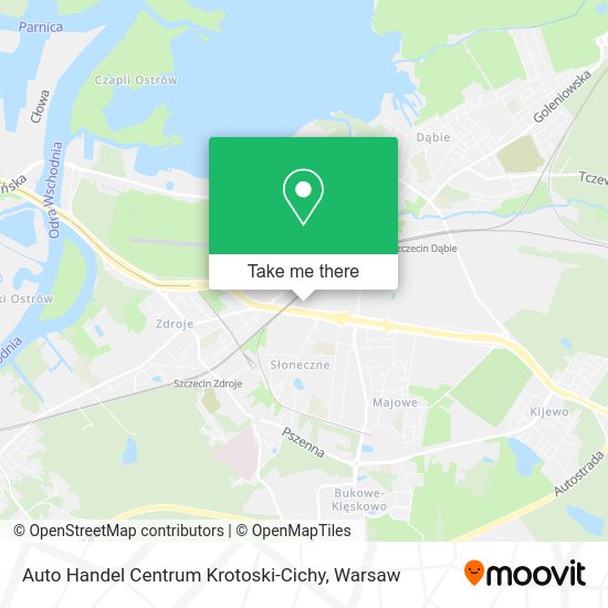 Auto Handel Centrum Krotoski-Cichy map