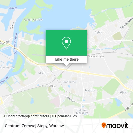 Centrum Zdrowej Stopy map