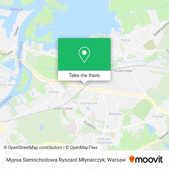 Myjnia Samochodowa Ryszard Młynarczyk map