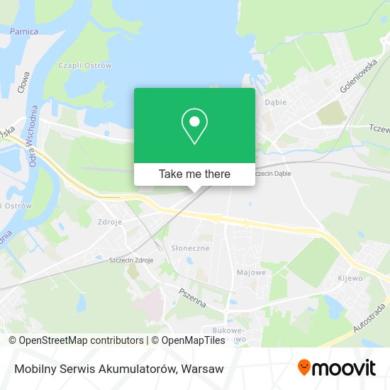 Mobilny Serwis Akumulatorów map