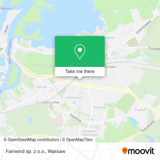 Fairwind sp. z o.o. map