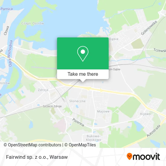 Карта Fairwind sp. z o.o.