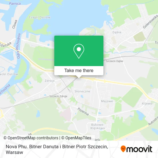 Карта Nova Phu. Bitner Danuta i Bitner Piotr Szczecin