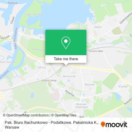 Pak. Biuro Rachunkowo - Podatkowe. Pakalnicka K. map