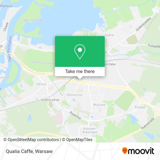 Qualia Caffe map