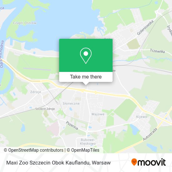 Maxi Zoo Szczecin Obok Kauflandu map