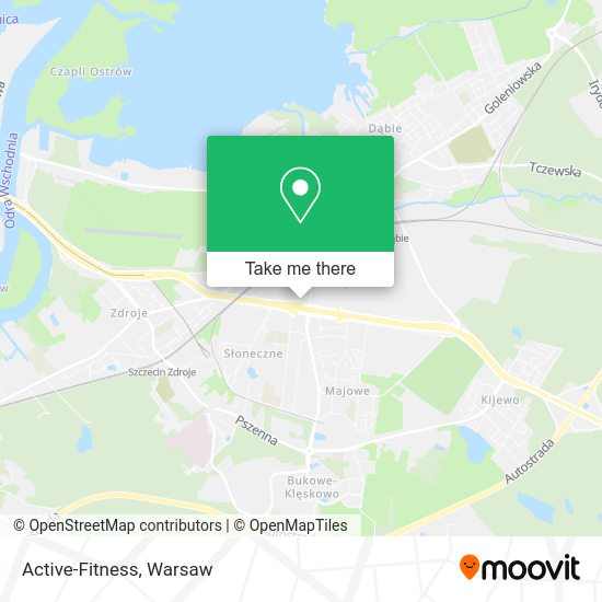 Active-Fitness map