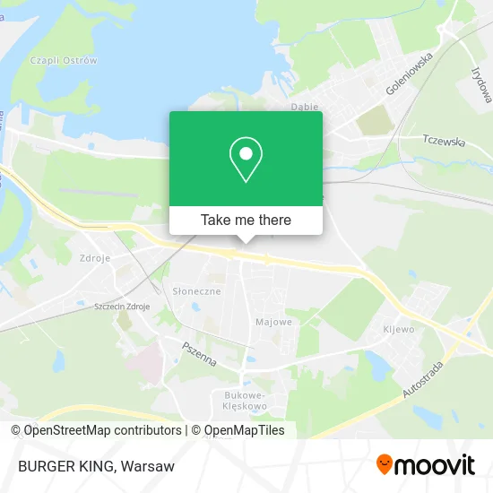 Карта BURGER KING