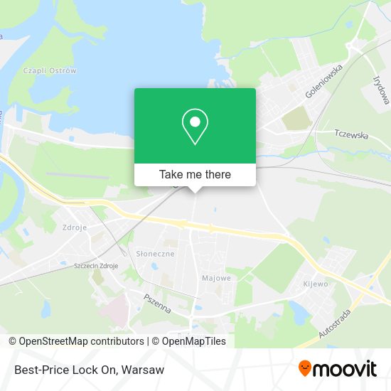 Best-Price Lock On map