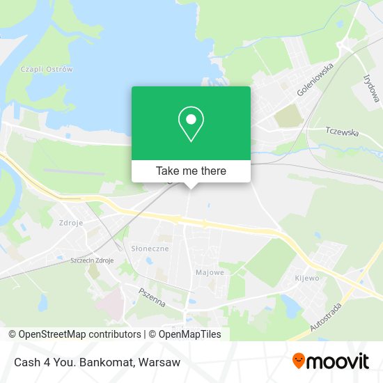 Cash 4 You. Bankomat map