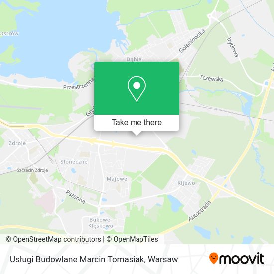 Usługi Budowlane Marcin Tomasiak map