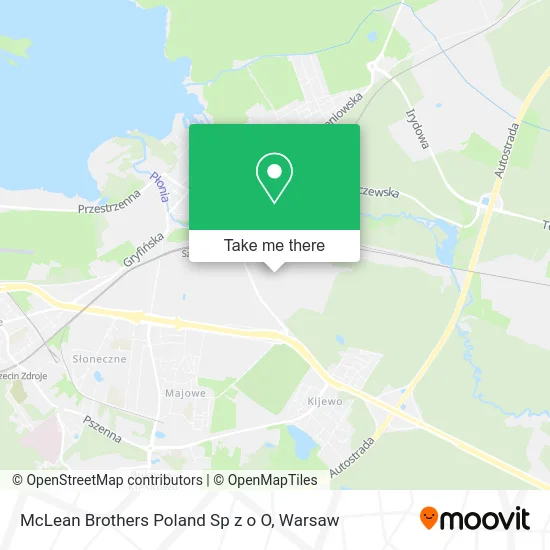 Карта McLean Brothers Poland Sp z o O