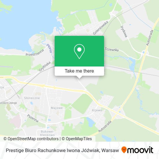 Prestige Biuro Rachunkowe Iwona Jóźwiak map