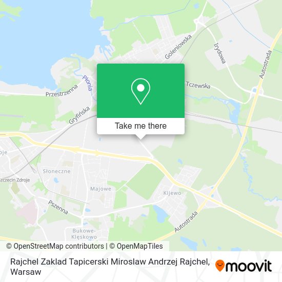 Rajchel Zaklad Tapicerski Miroslaw Andrzej Rajchel map