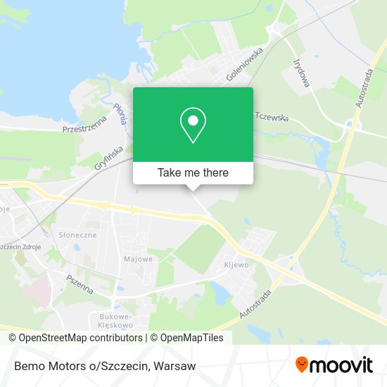 Bemo Motors o/Szczecin map