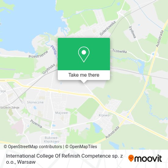 International College Of Refinish Competence sp. z o.o. map