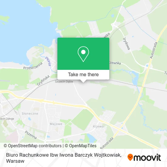 Карта Biuro Rachunkowe Ibw Iwona Barczyk Wojtkowiak