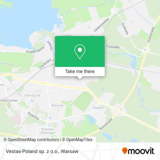 Vestas-Poland sp. z o.o. map