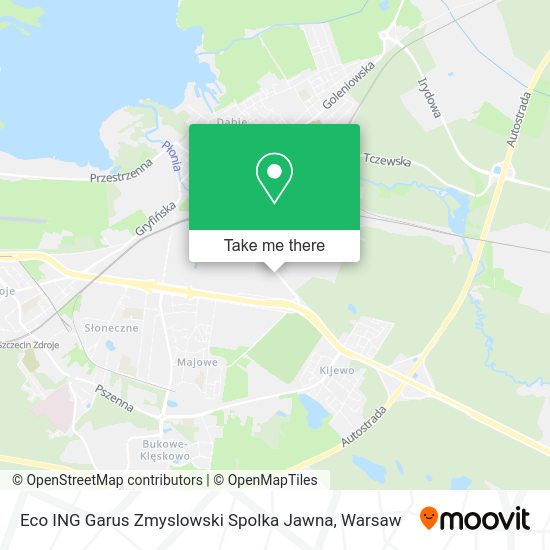 Eco ING Garus Zmyslowski Spolka Jawna map